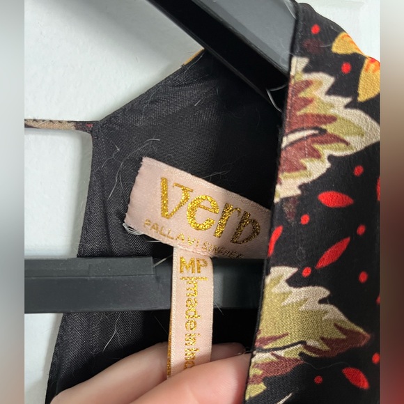 Verb by Pallavi Fringed Mini Dress from Anthropologie. Size M. Petite fit - Picture 3 of 3